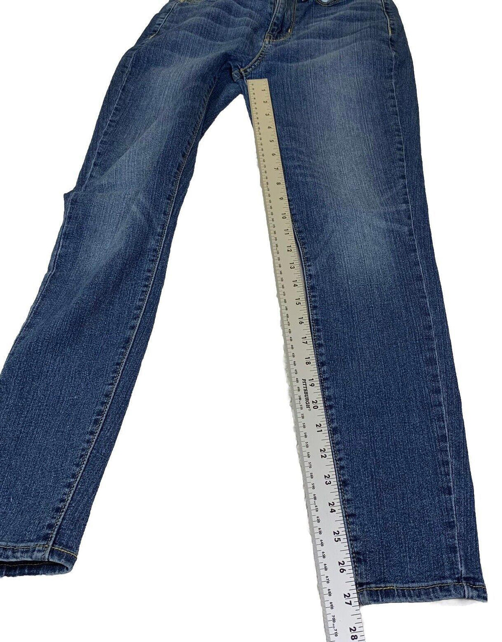 Vaqueros Levi Strauss Signature para niña, azul, talla 4, talla M, ancho 27, largo 30