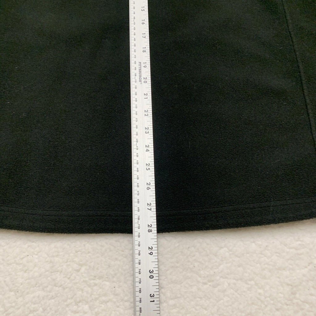 Chaqueta polar North Face para hombre, talla L, negra, con bolsillos con cremallera completa, para exteriores e invierno