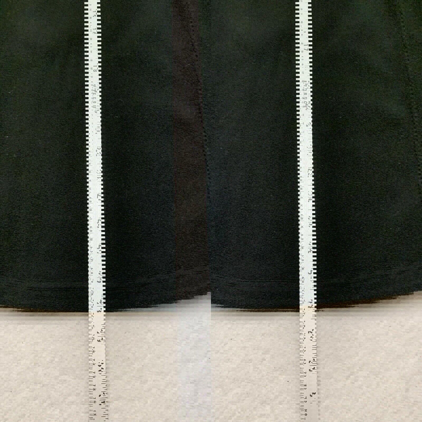 Chaqueta polar North Face para hombre, talla L, negra, con bolsillos con cremallera completa, para exteriores e invierno