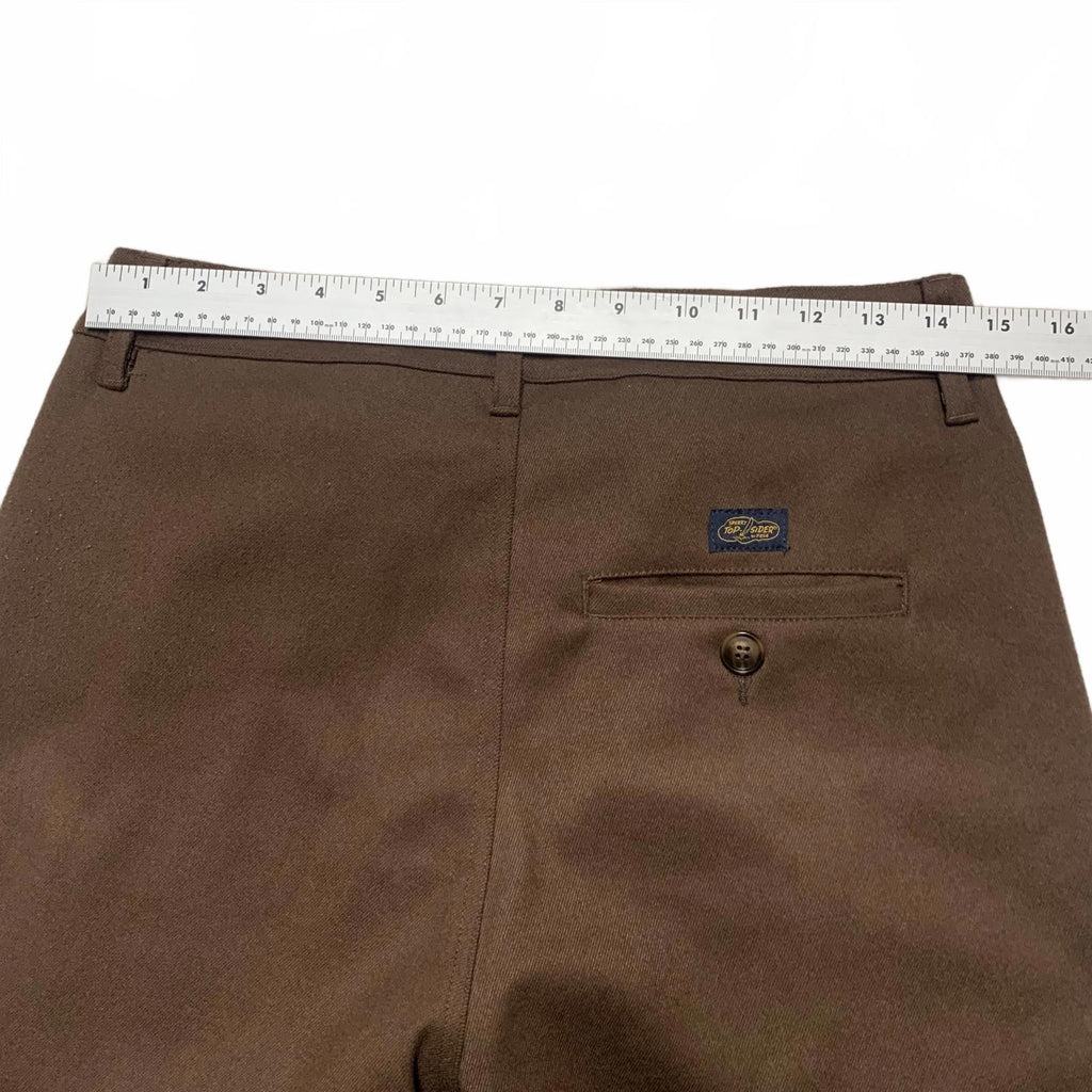 Pantalones marrones Sperry Top-Sider de FRSH para hombre, talla 30, ancho 29,5 x largo 26,5