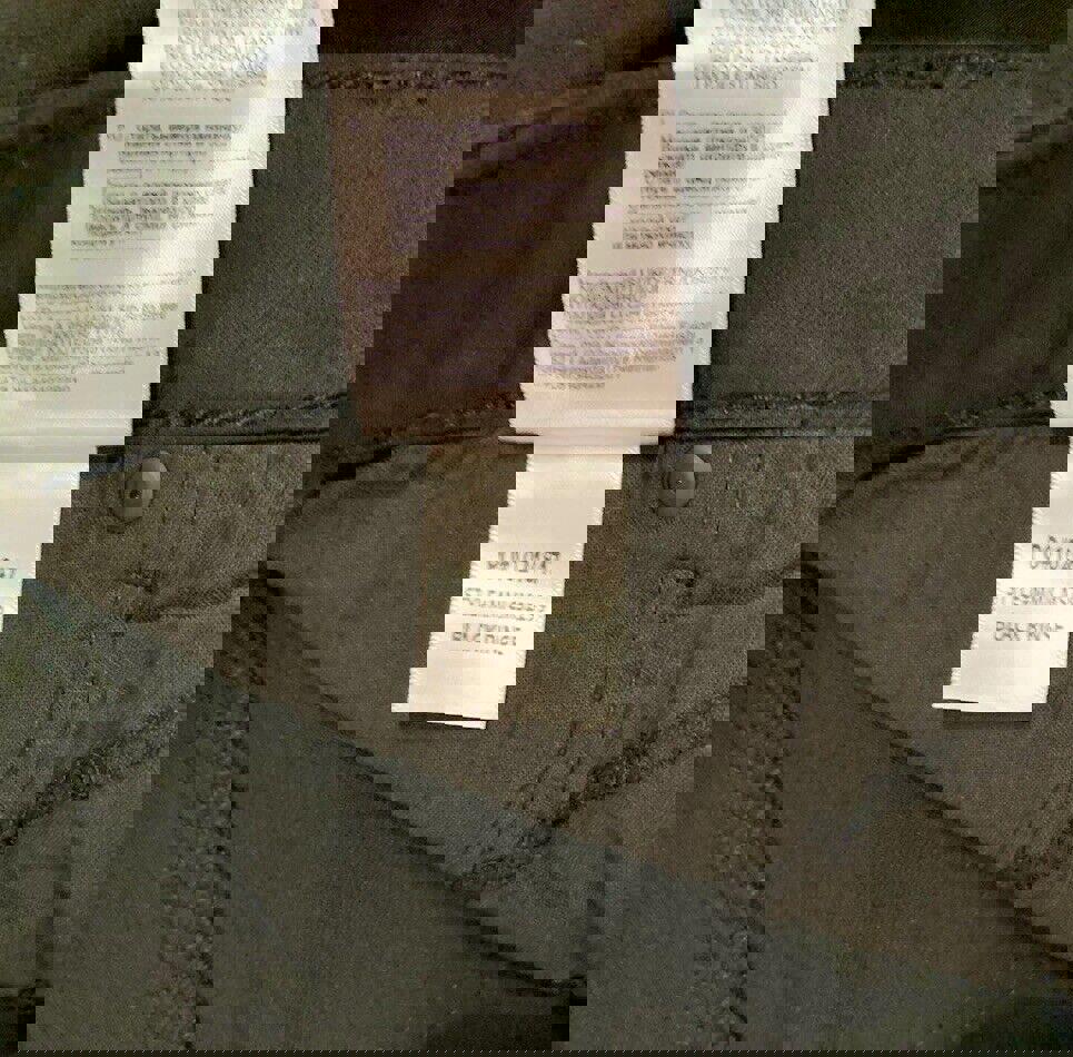 NYDJ Not Your Daughters Jeans para mujer, talla 12, rectos, negros