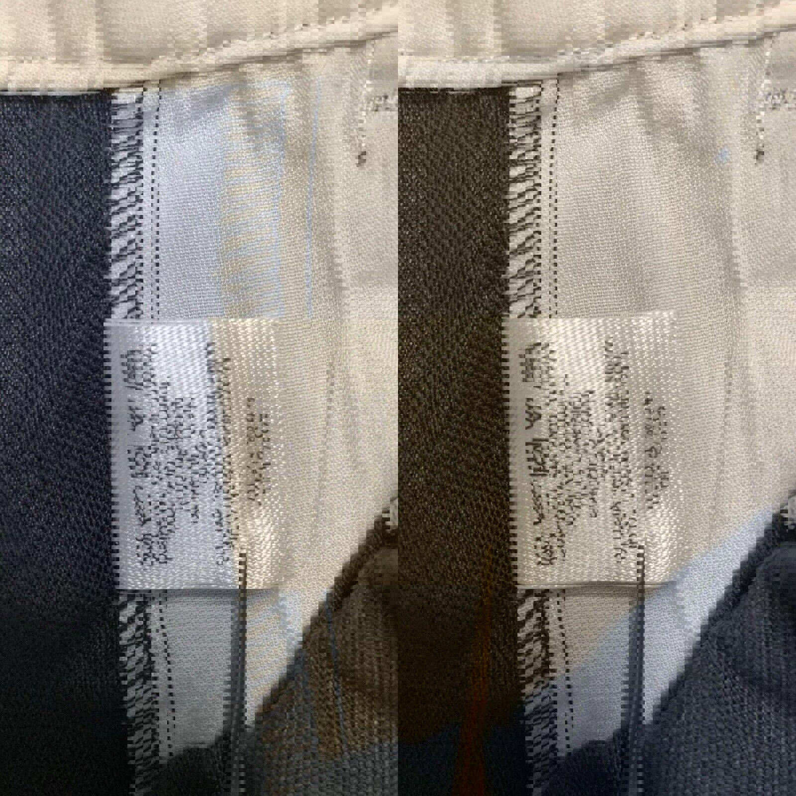 Pantalones cortos de lino y algodón con dobladillo festoneado de J Crew, talla 10, estampado de estrellas en azul marino y blanco