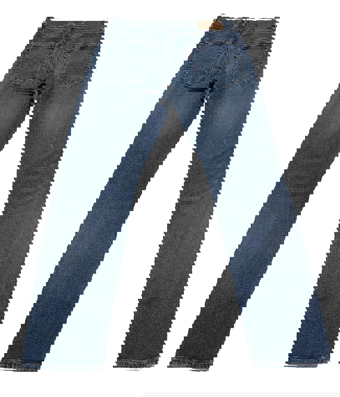 Vaqueros Levi's 512 para hombre, 30 x 30, azul, desgastados y elásticos