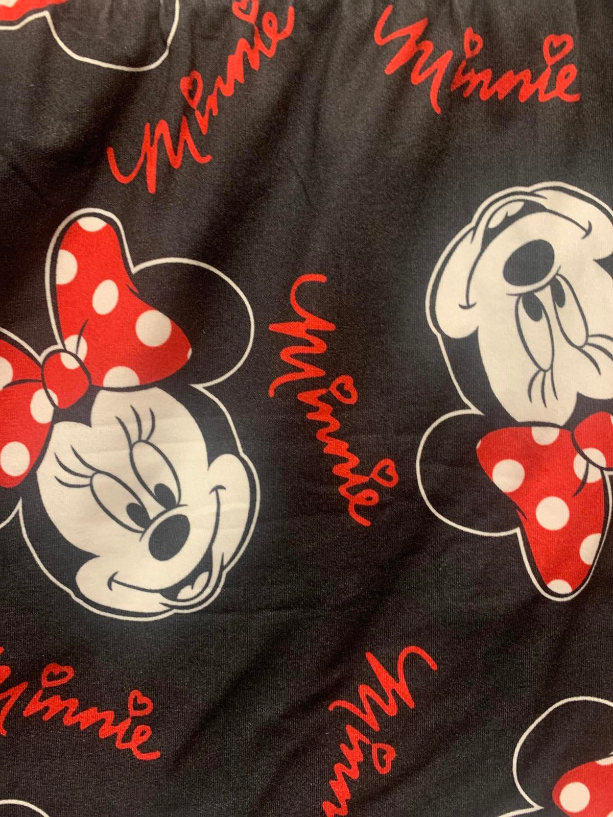 Pantalones cortos casuales de Minnie Mouse de Disney para mujer, talla 3XL