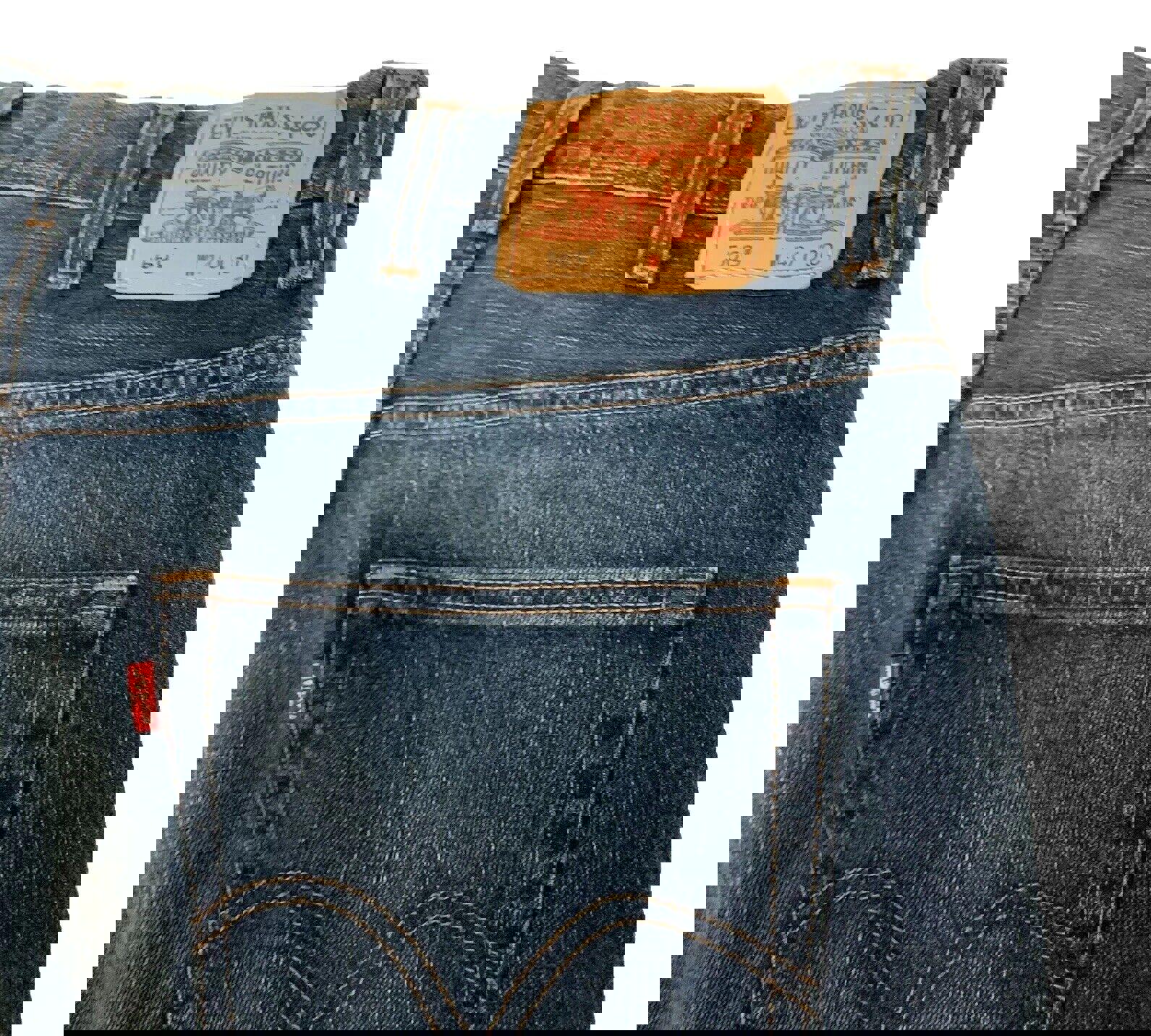 Vaqueros Levi's 569 Loose Straight Leg para hombre, talla 40x30, azul oscuro