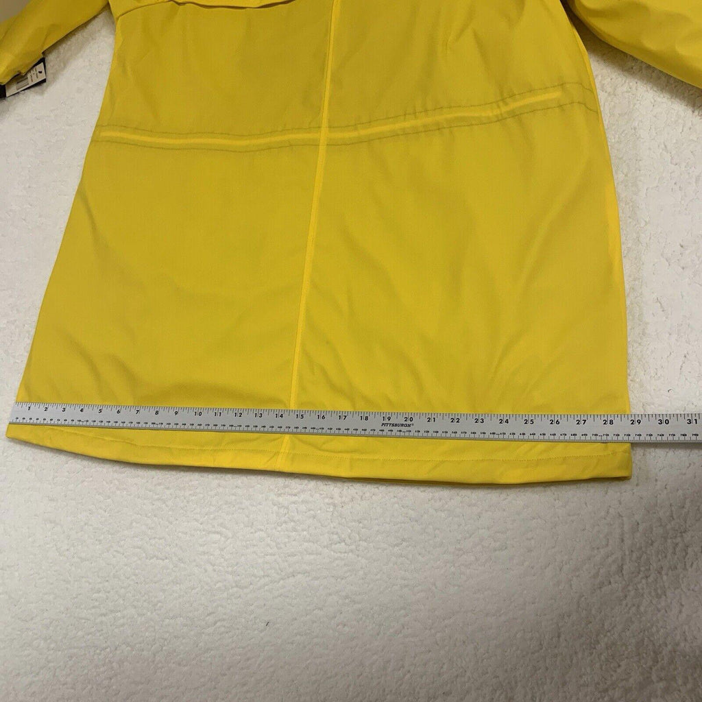 Chaqueta impermeable para hombre con diseño de girasol, talla 2XL, color amarillo, nuevo en embalaje original