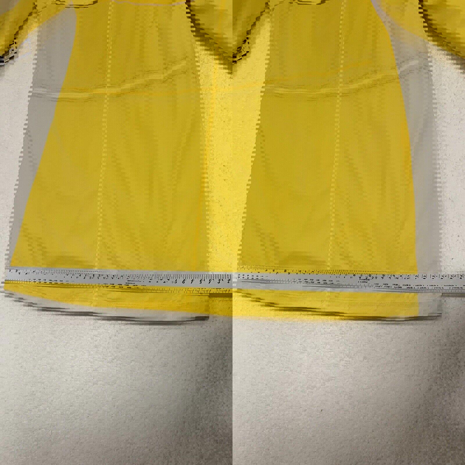 Chaqueta impermeable para hombre con diseño de girasol, talla 2XL, color amarillo, nuevo en embalaje original