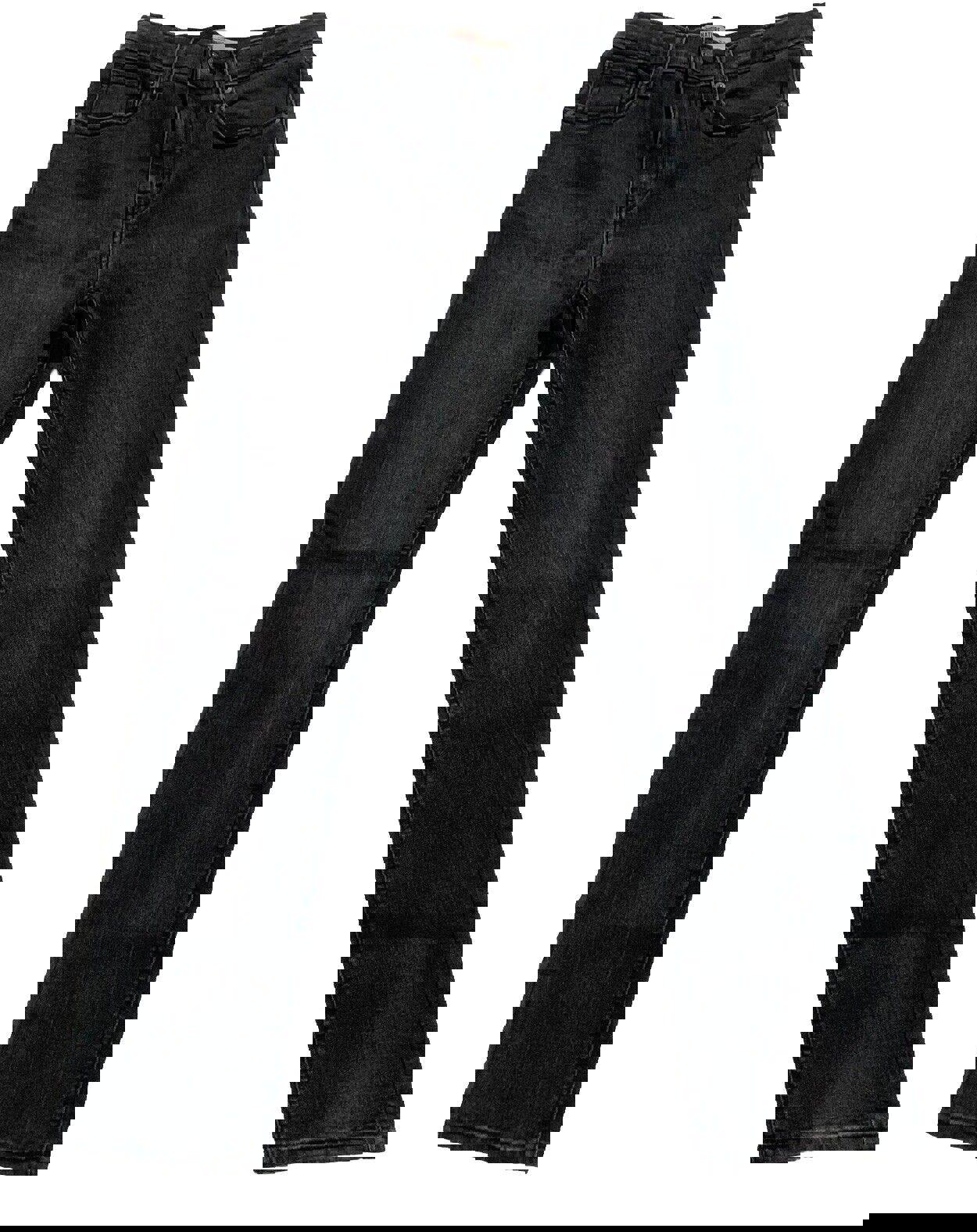 Levi Strauss Signature Boy 14R Vaqueros ajustados en gris carbón