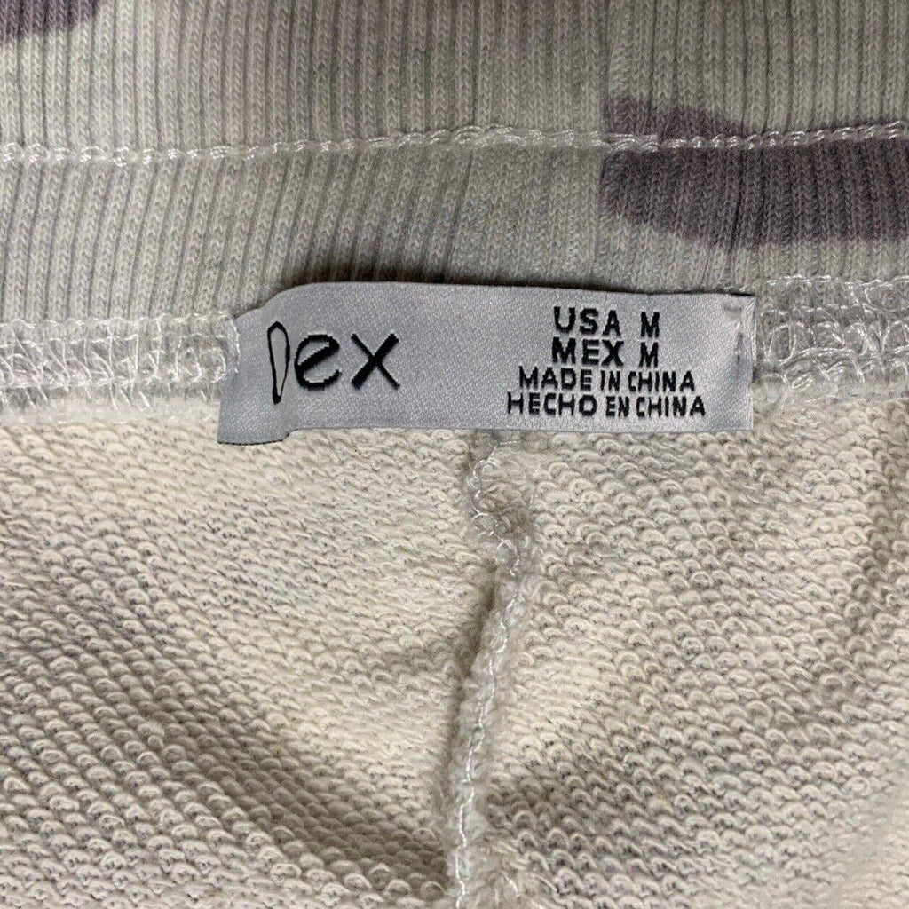 Pantalones deportivos Dex Clothing para mujer, color gris claro, con estampado de camuflaje