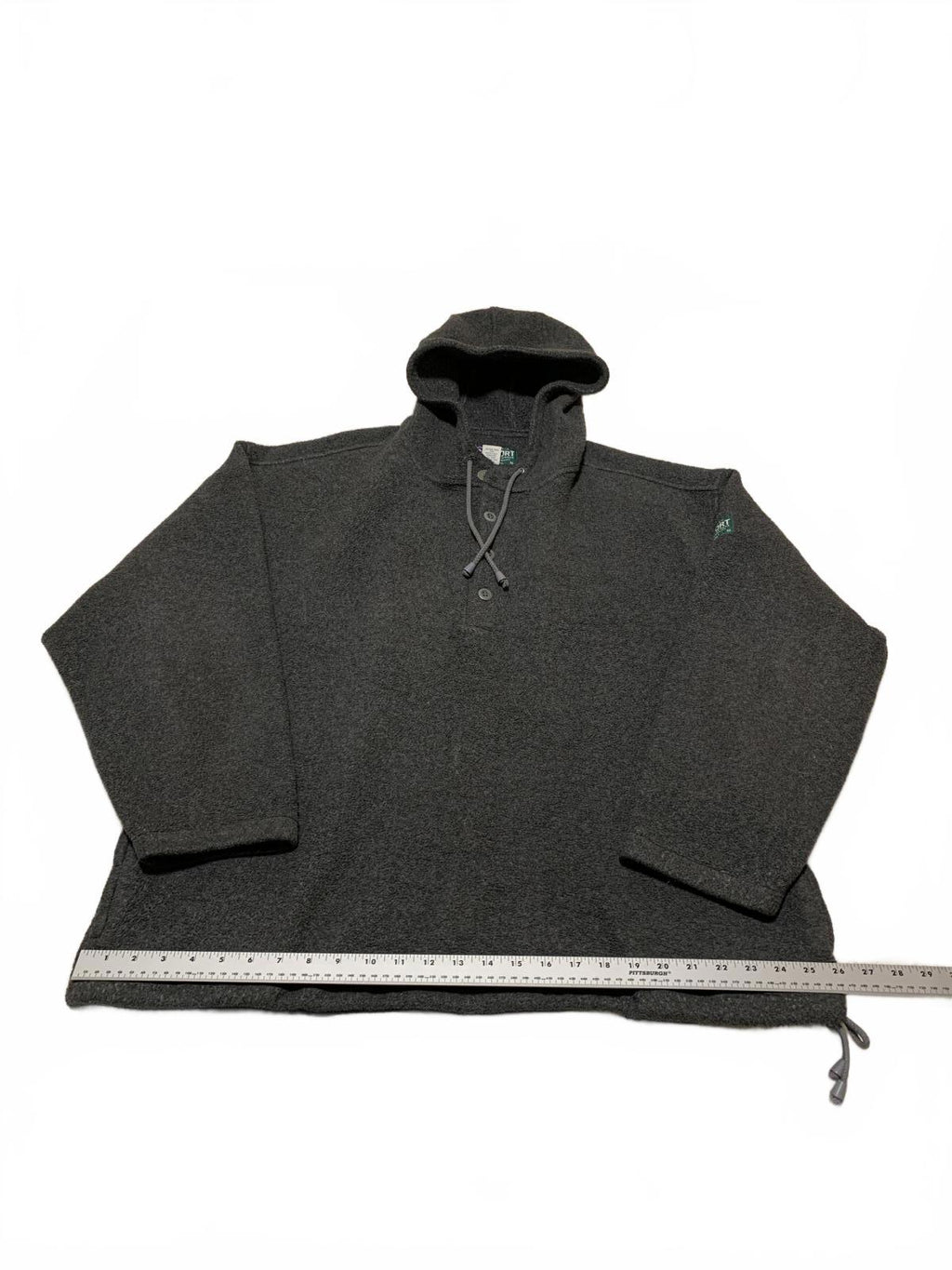 Chaqueta deportiva vintage de polar con capucha Abercrombie &amp; Fitch Techsport para hombre, talla L