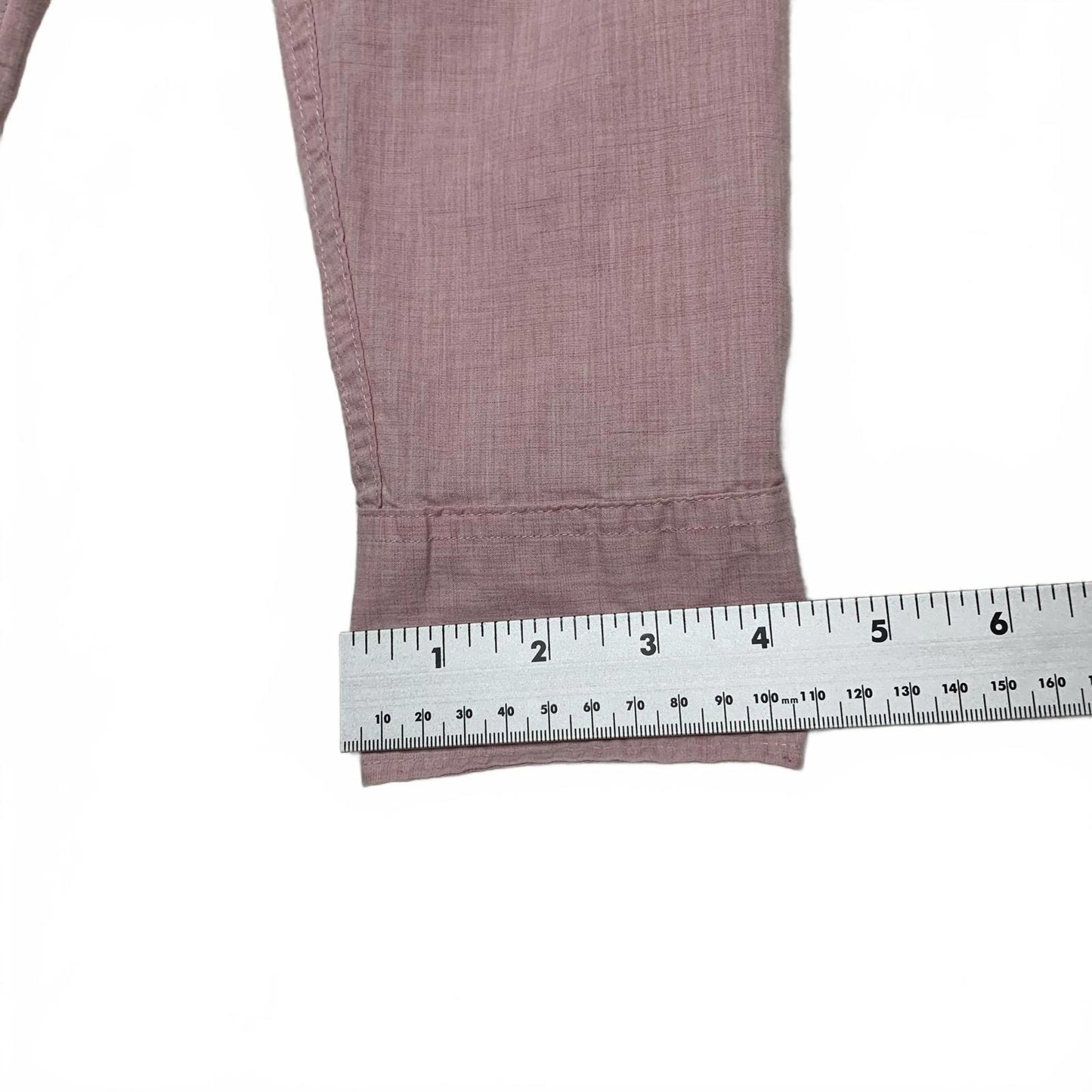 J Crew Long Men’s Small Short Pink Button-Up Shirt Slim Fit