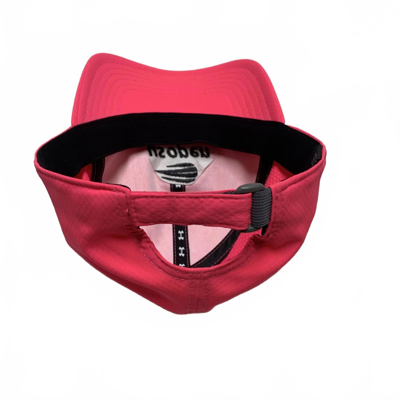 Gorra rosa neón de talla única para mujer del US Open de Under Armour