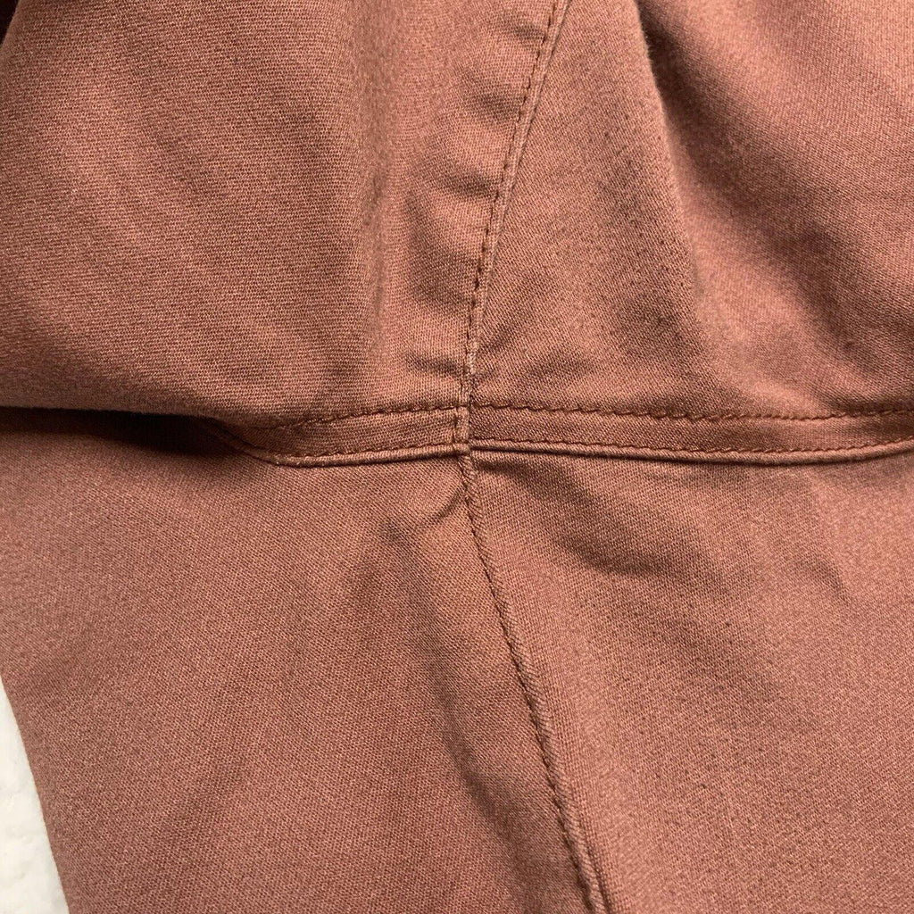 Leggings de cintura alta para mujer Soho, color rosa malva, corte holgado, talla M