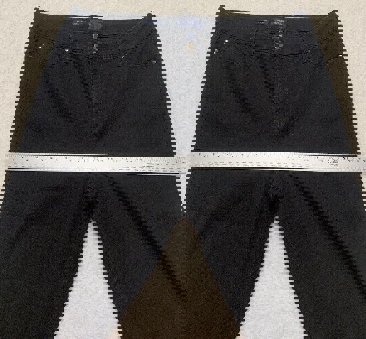 Charter Club Bristol Capri Pants Women’s Size 18 Mid Rise Black Jeans