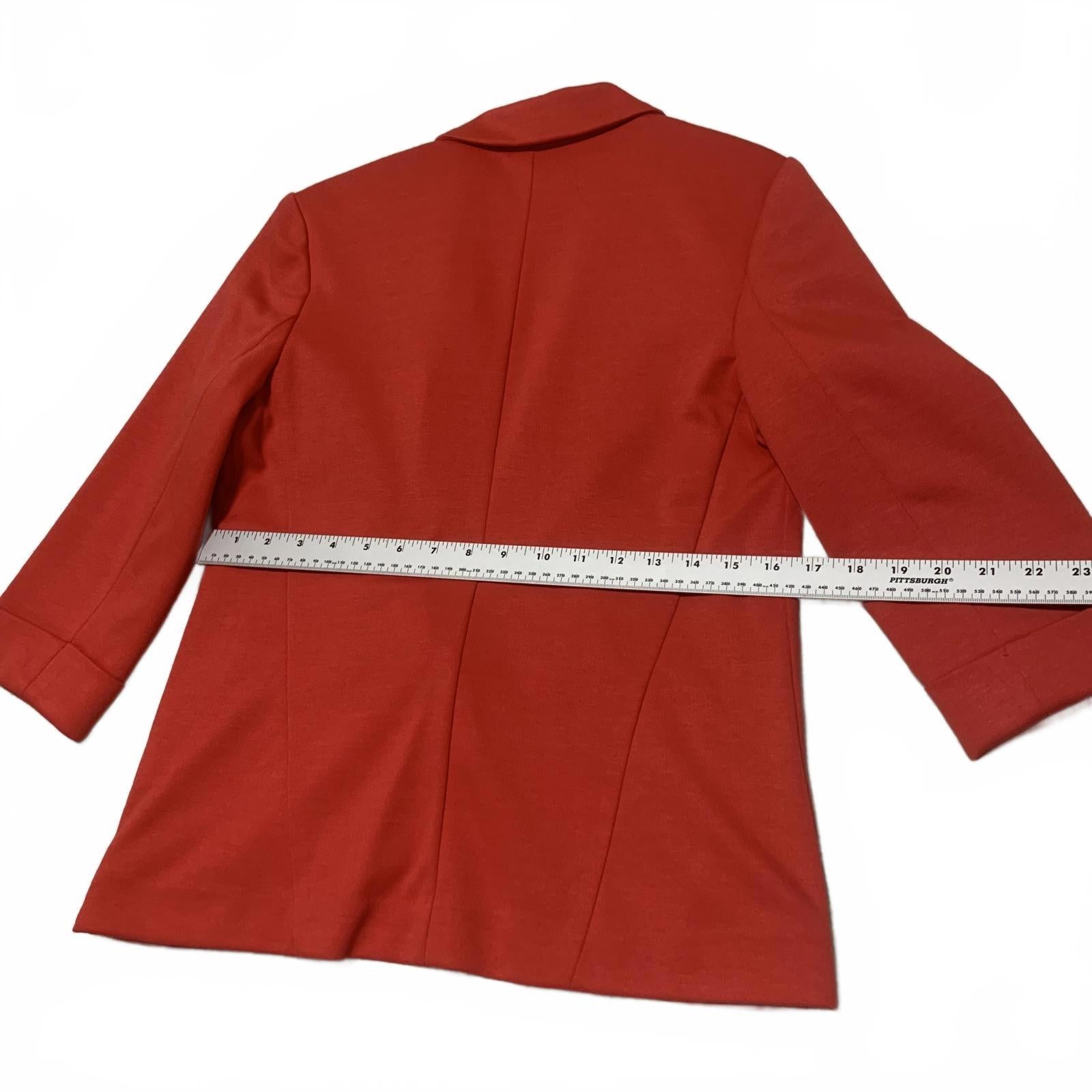 Chaqueta elástica con mangas 3/4 y abertura frontal para mujer de LC Lauren Conrad, talla 8