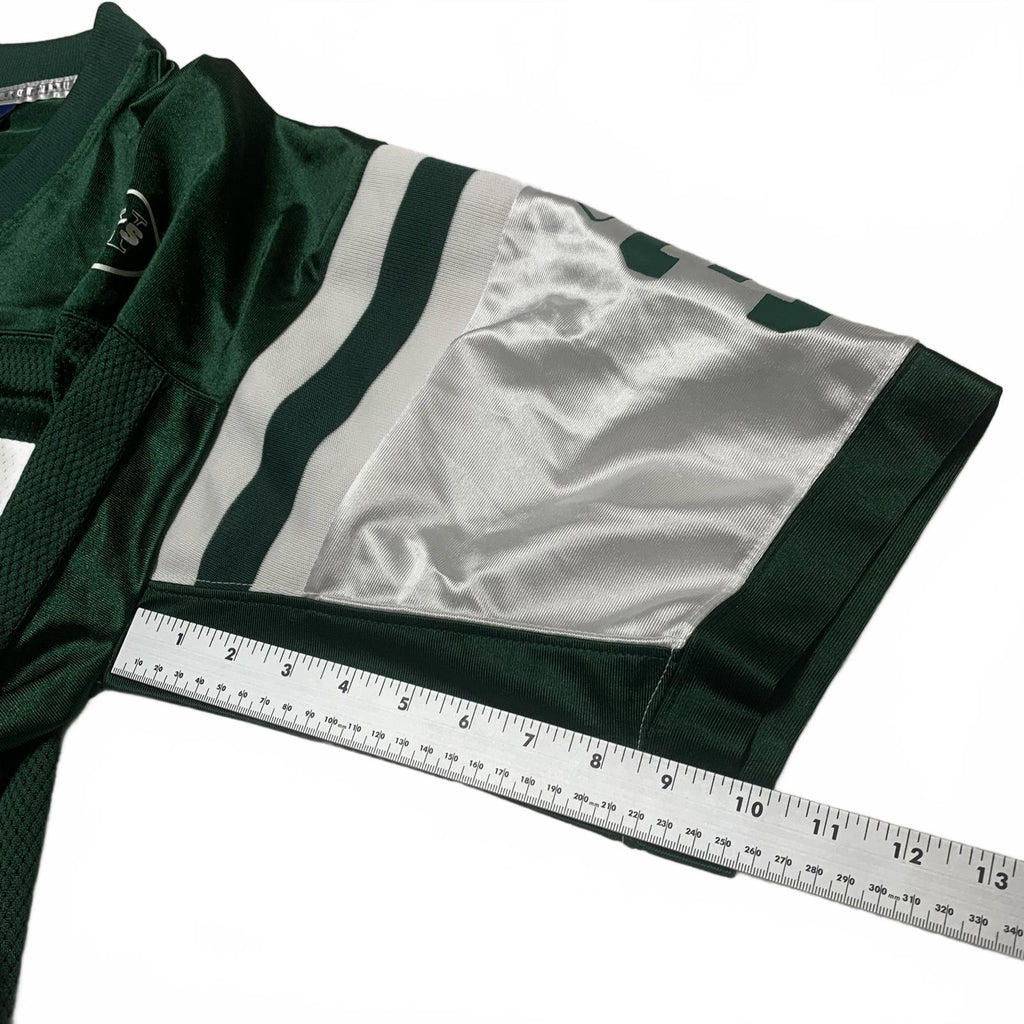 Camiseta de fútbol americano Reebok Esposito de los New York Jets, talla 39, verde, NFL, para uso en el campo, de VTG
