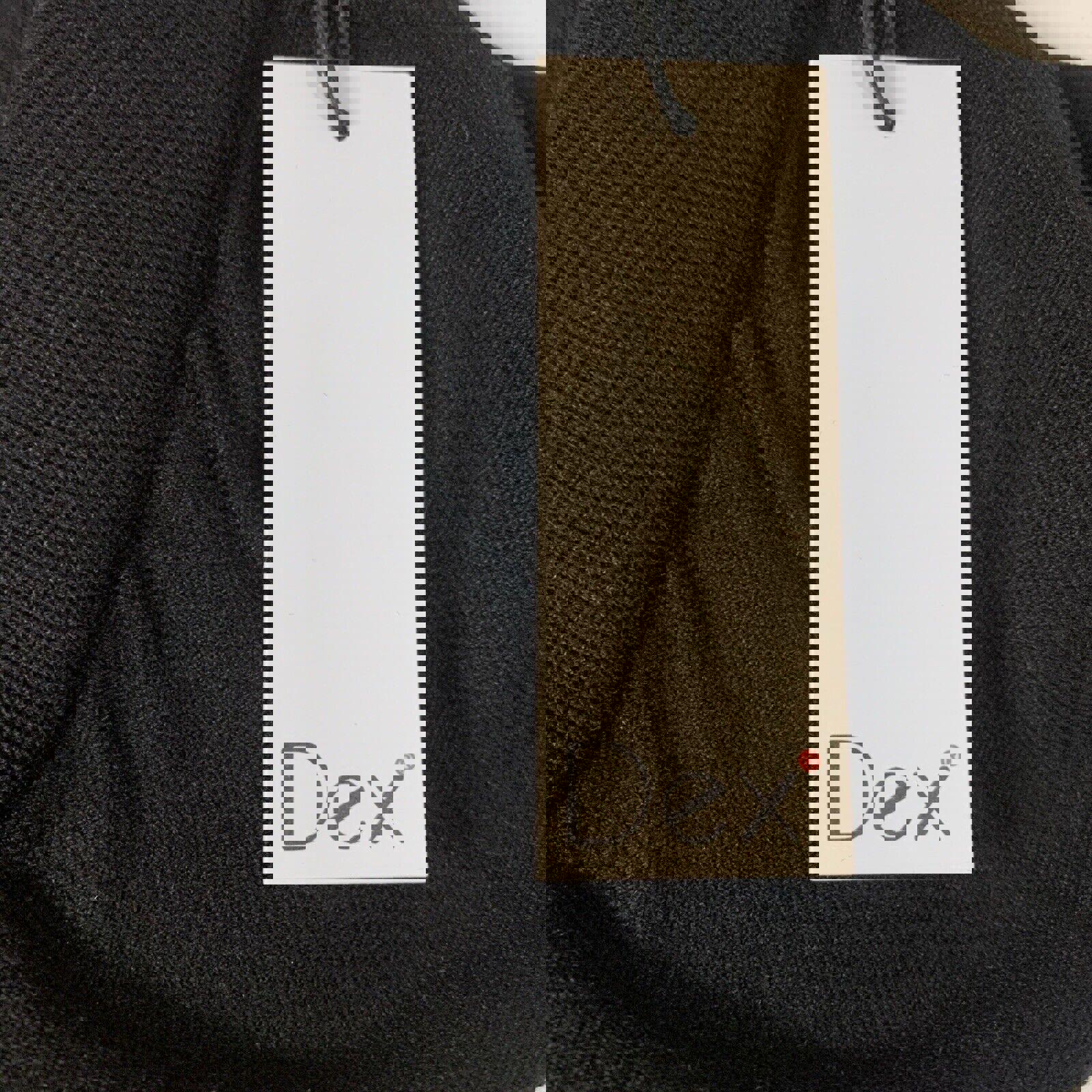 Pantalones cortos negros de pierna ancha estilo gaucho de Dex Clothing para mujer, talla extra grande