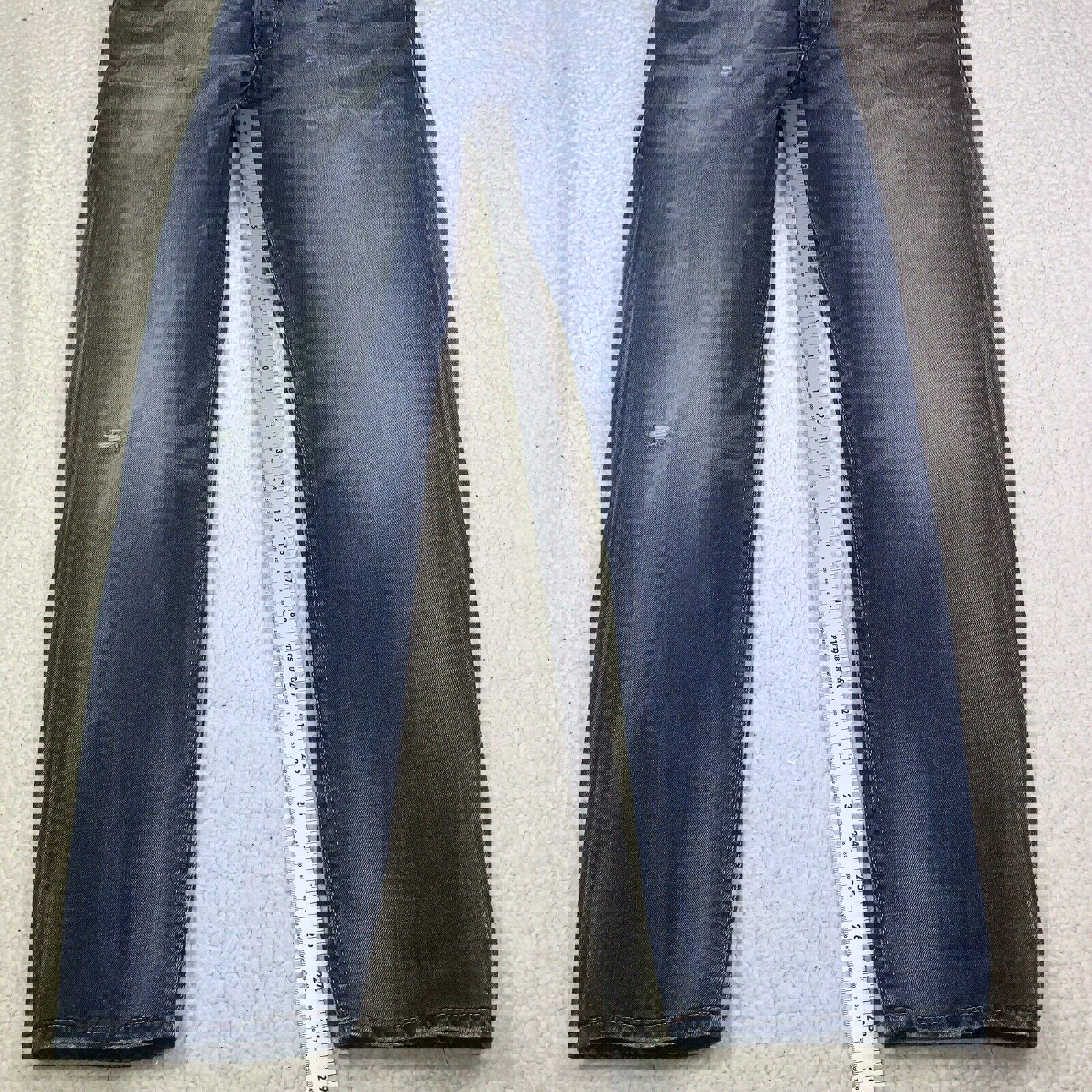 Vaqueros Diesel Thommer para hombre, talla 38x32, azul, ajustados, 084DD