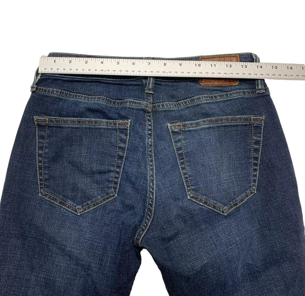 Vaqueros azules ajustados y elásticos Rustin Athletic de Abercrombie &amp; Fitch para hombre, talla 26 x 30