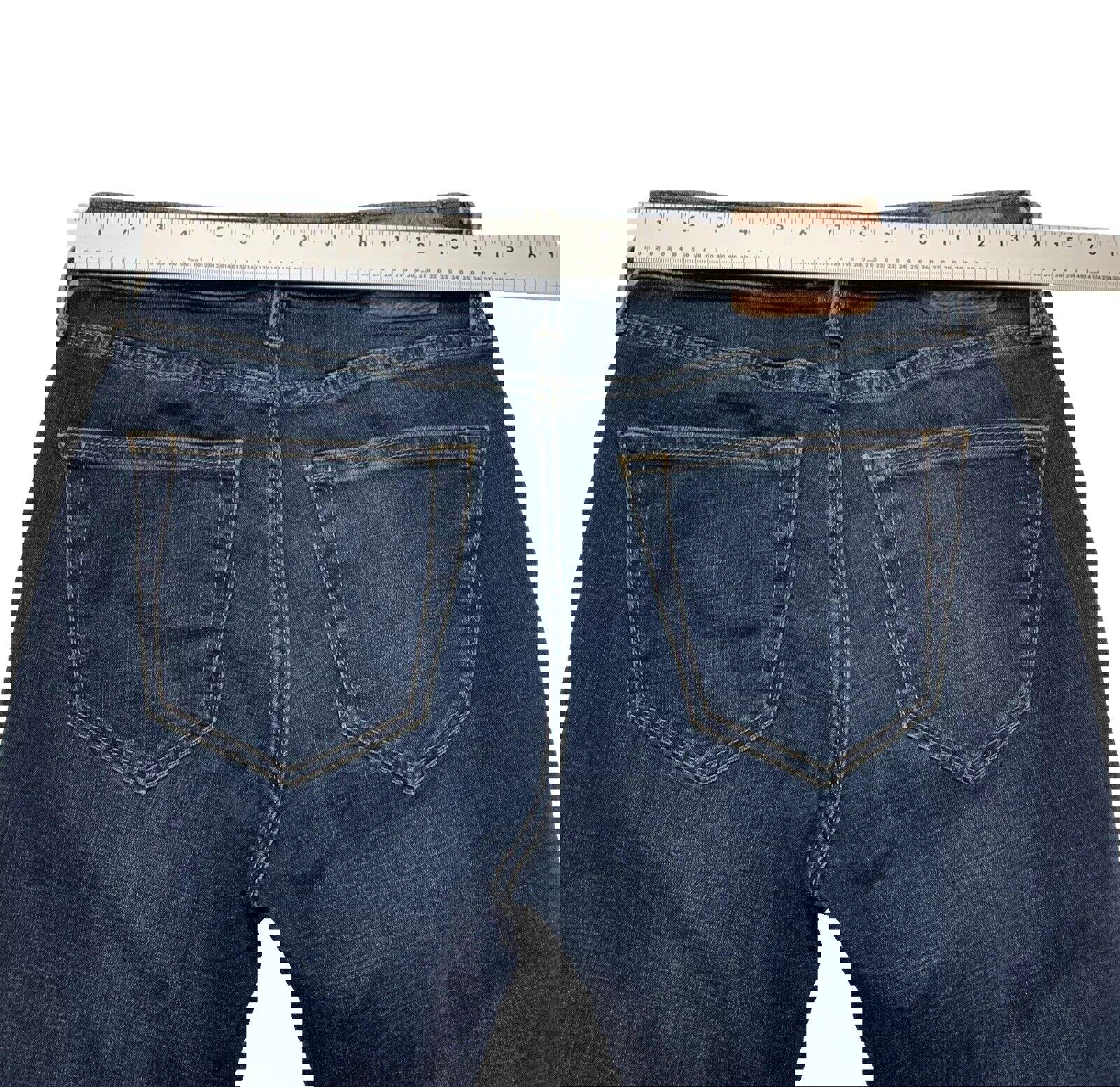 Vaqueros azules ajustados y elásticos Rustin Athletic de Abercrombie &amp; Fitch para hombre, talla 26 x 30