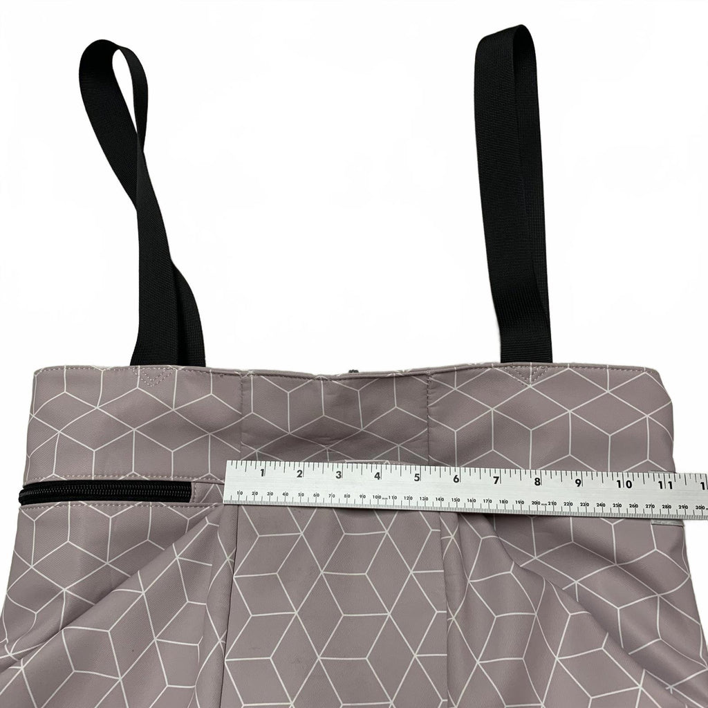 Bolso tote utilitario de hombro para mujer Esván con estampado floral lila