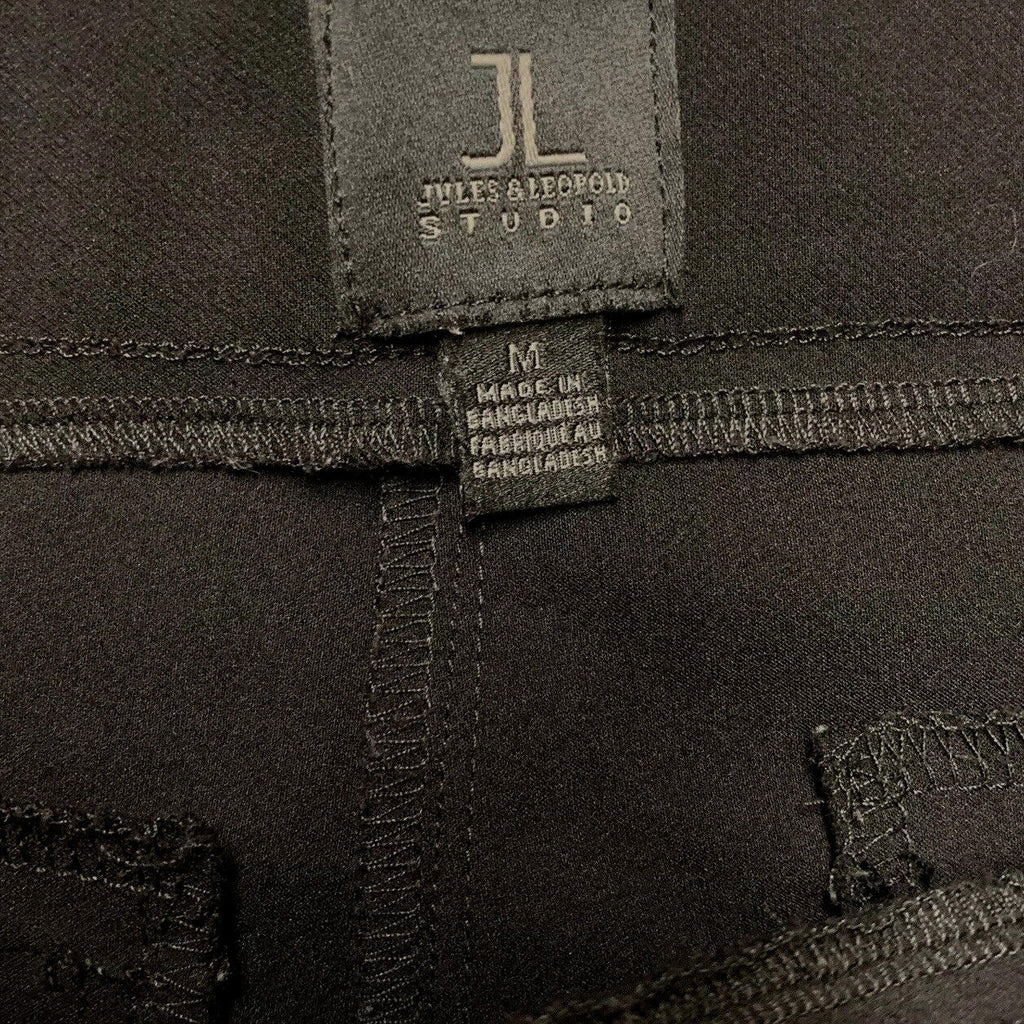 Pantalones negros de pierna recta Jules &amp; Leopold para mujer, talla mediana