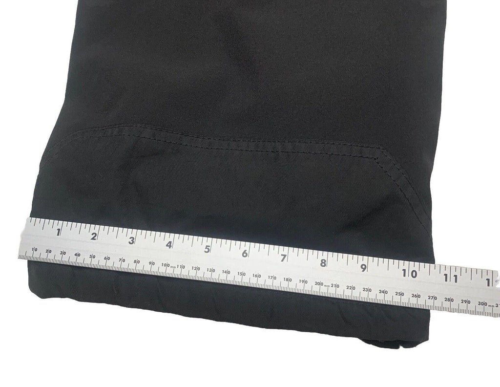 Pantalones de esquí Gerry Snow negros XL EG con forro polar y bolsillos elásticos, cintura ajustable