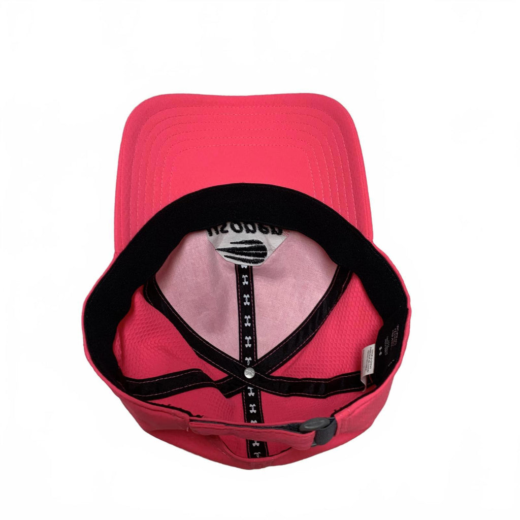 Gorra rosa neón de talla única para mujer del US Open de Under Armour