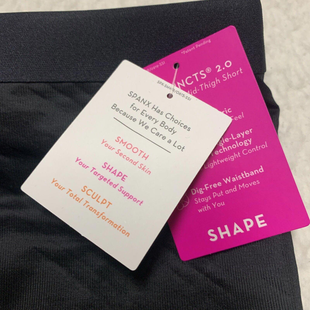 Capa interior SPANX Thinstincts 2.0 para mujer, talla grande, color negro