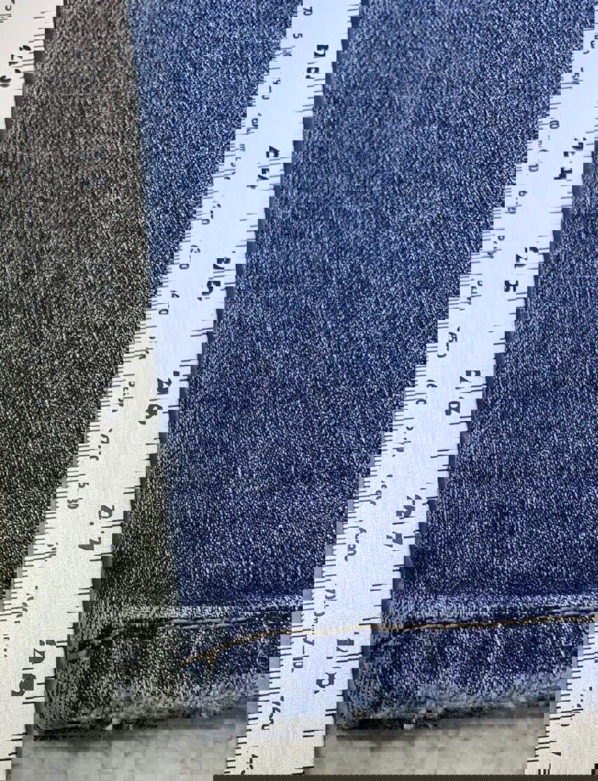 Jeans Kancan para mujer, talla 13.30, azul, desgastado, pierna recta