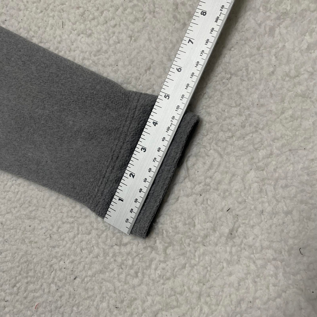 Camisa de franela abotonada gris George para hombre, talla mediana (38-40)