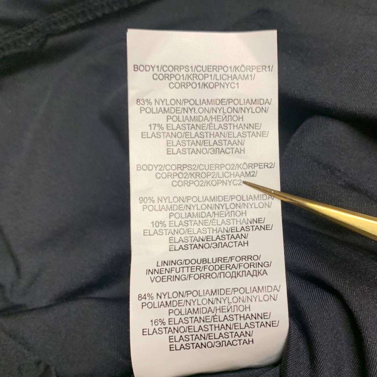 La Blanca Top de baño con cuello halter negro para mujer, talla 10, busto fruncido