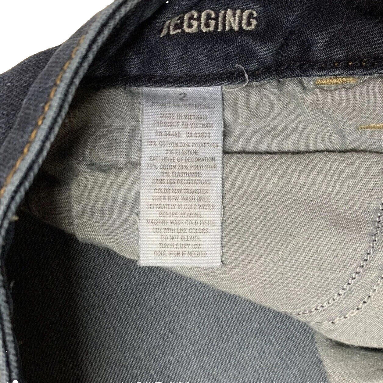 Jeggings elásticos azules para mujer de American Eagle, talla 2