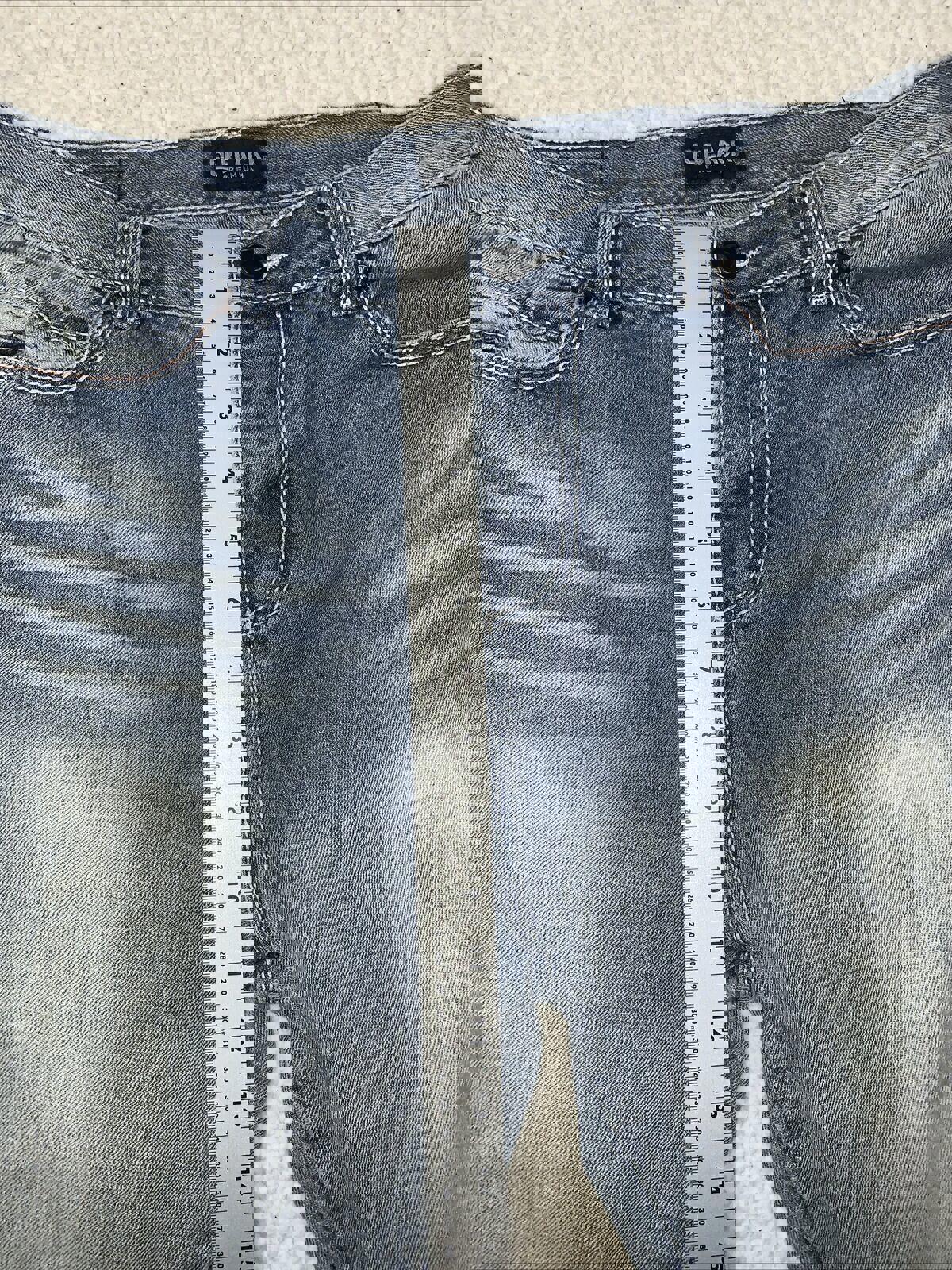 Bota vaquera negra premium azul para hombre talla 34/30