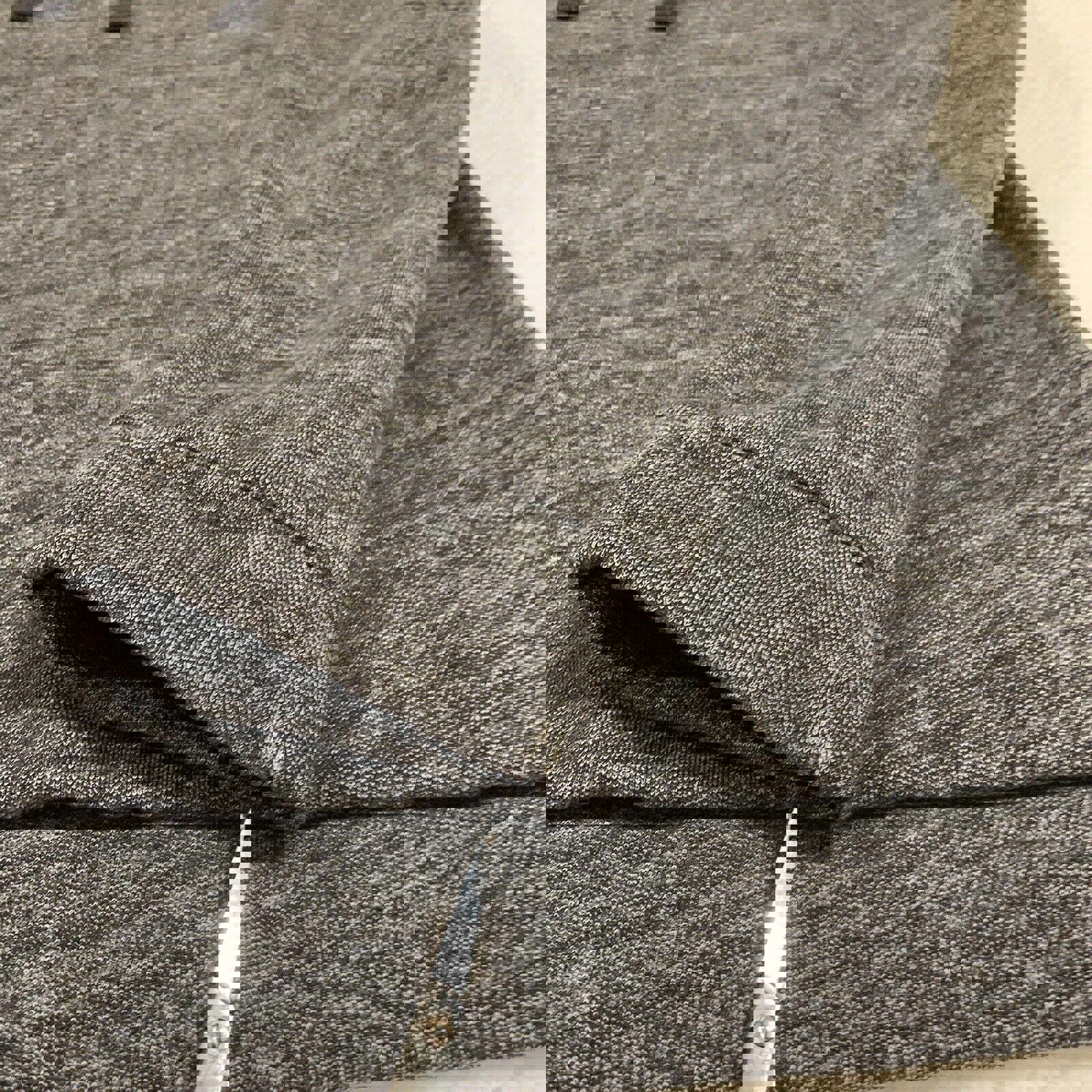 Sudadera con capucha J Crew para mujer, talla M, color negro y gris carbón.