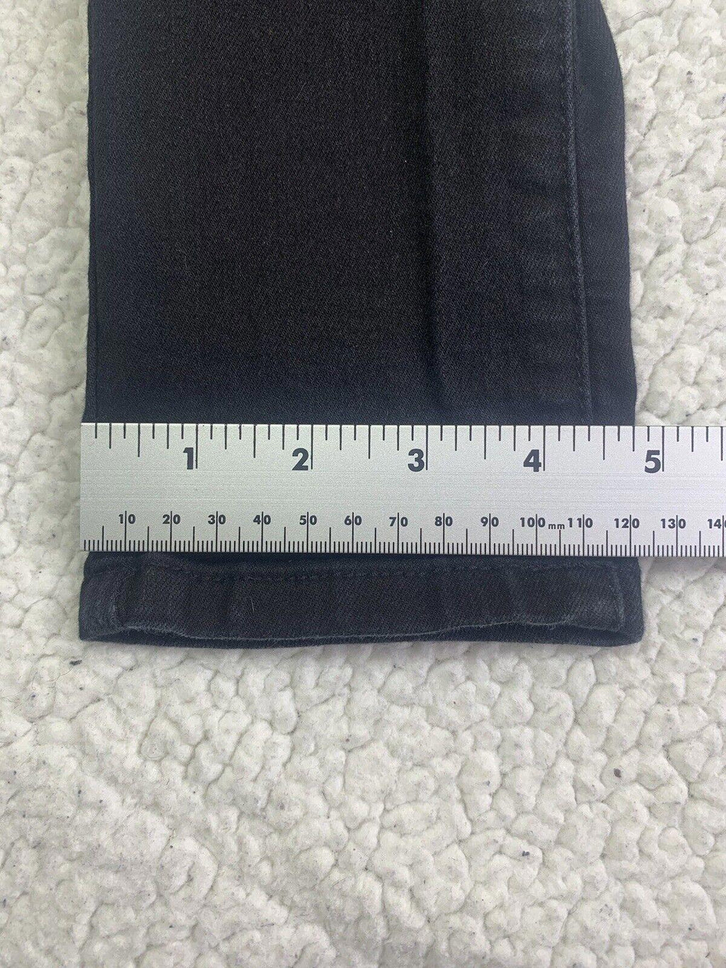 Pantalones vaqueros Monkey Ride Juniors Talla 3/29 Negros Ajustados Desgastados