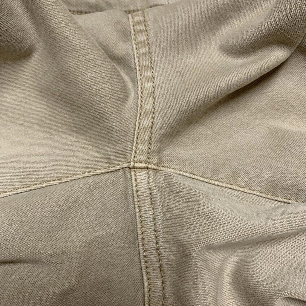 Vaqueros Nic+Zoe para mujer, talla 32, color tostado, con parche en el bolsillo delantero, color beige