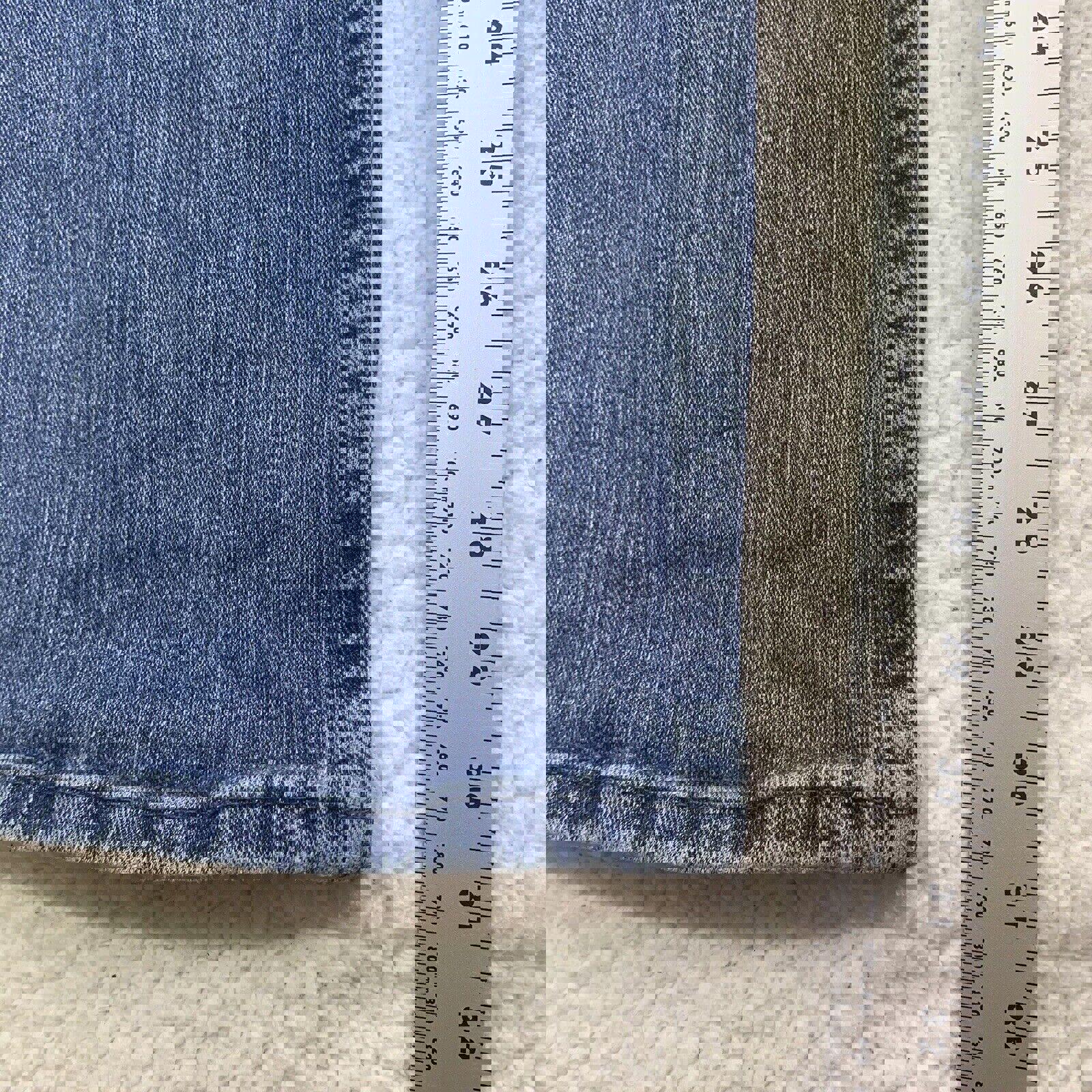 Nautica Jeans para hombre, talla W38 32L, corte relajado, azul elástico