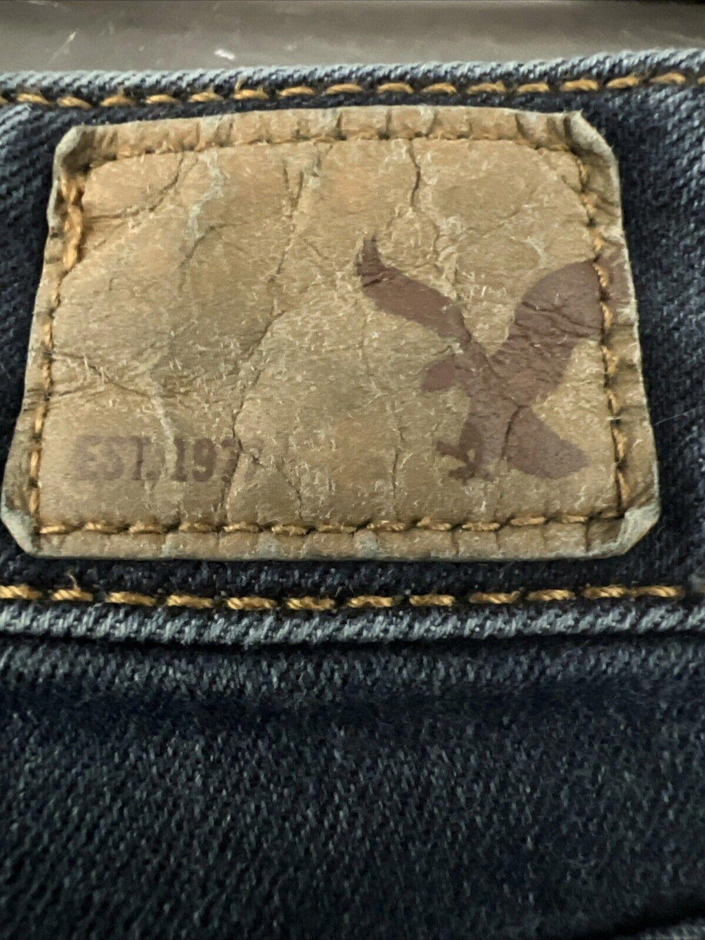 Jeggings elásticos azules para mujer de American Eagle, talla 2