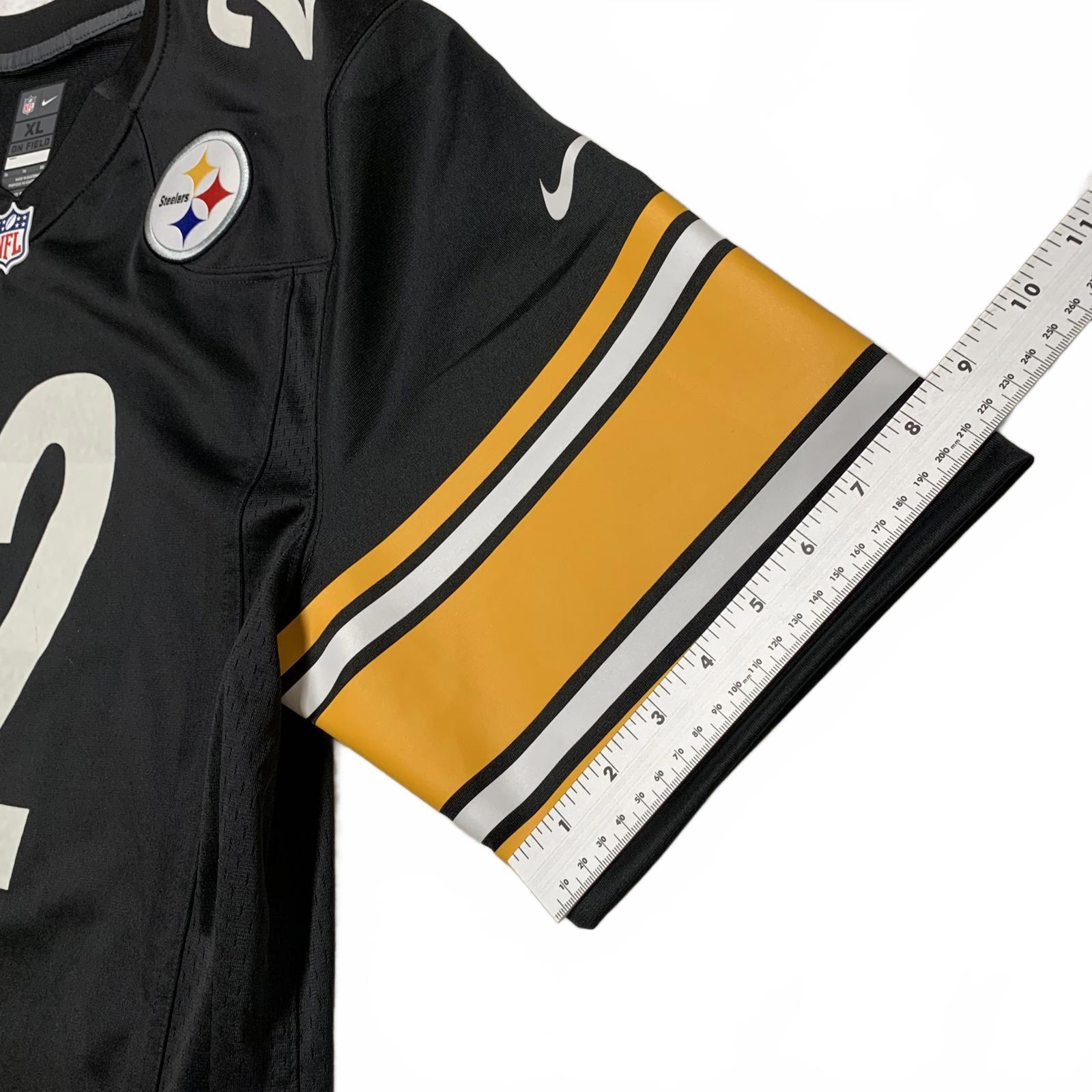 Camiseta de Najee Harris #22 de los Pittsburgh Steelers para hombre, talla XL, negra y amarilla, NFL