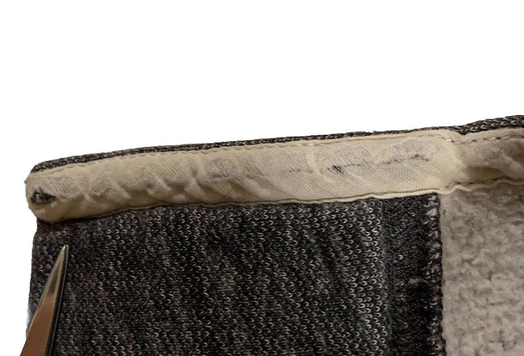 Sudadera con capucha J Crew para mujer, talla M, color negro y gris carbón.