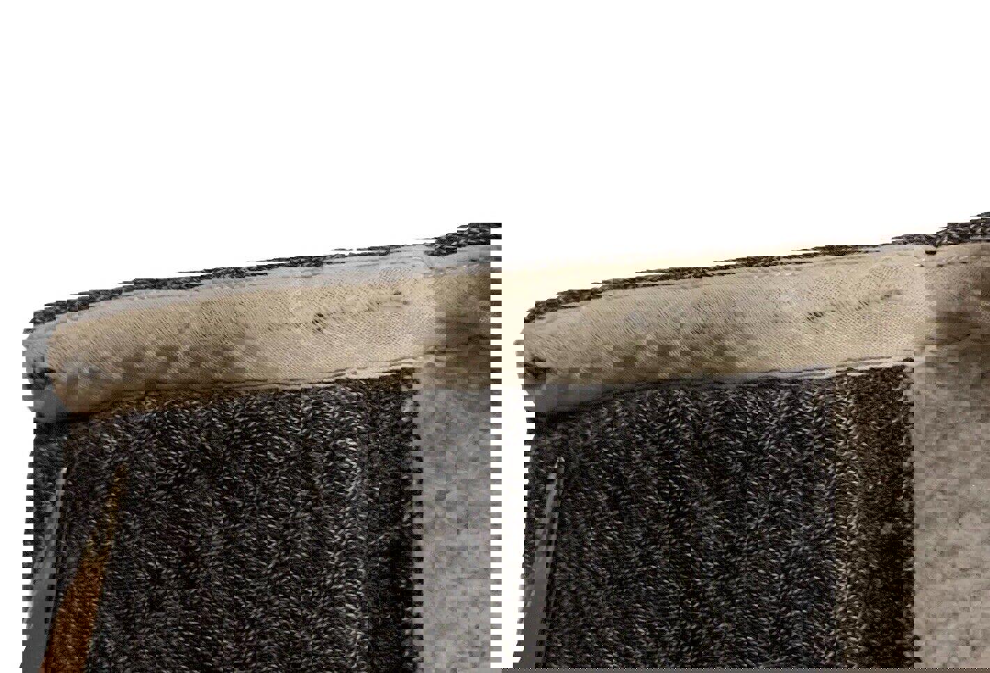 Sudadera con capucha J Crew para mujer, talla M, color negro y gris carbón.