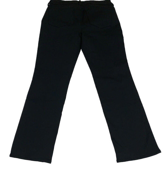 NYDJ Not Your Daughters Jeans Women's 12 Black  Straight