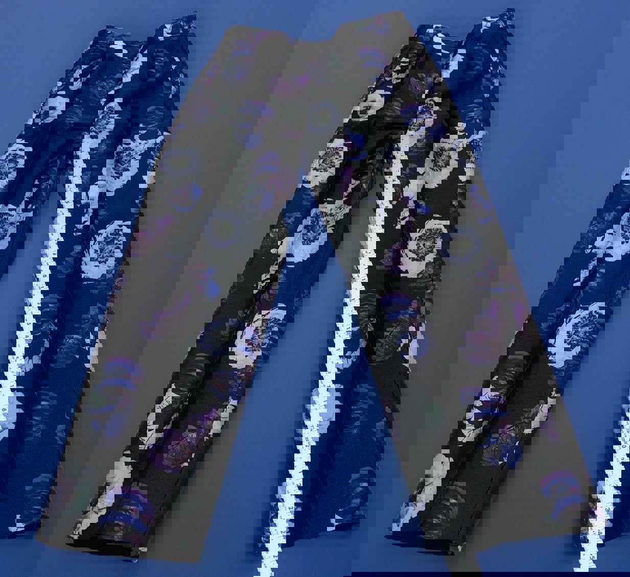 Pantalones de mujer J. Crew, talla 00, estampado floral de amapolas, corte cropped