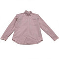 Camisa corta rosa con botones J Crew Long para hombre, corte entallado