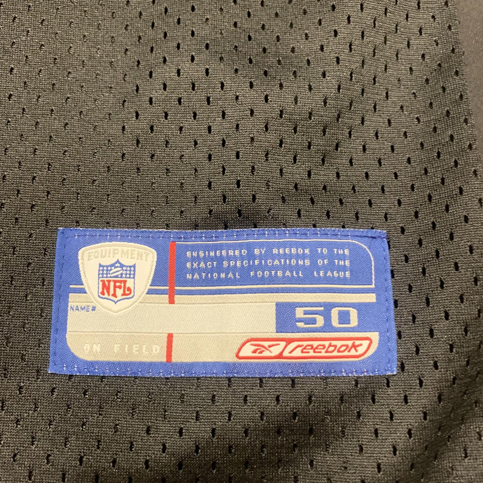 Camiseta Reebok Willis McGahee de los Baltimore Ravens talla 50 auténtica