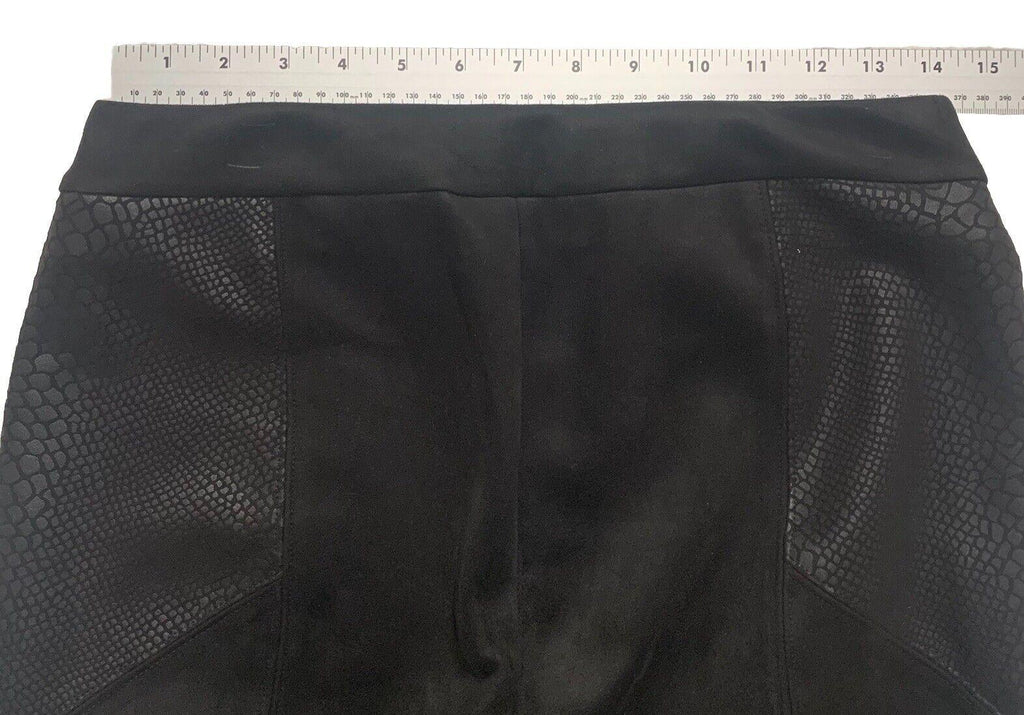 Pantalones negros con estampado de serpiente para mujer de Andrew Marc NY M