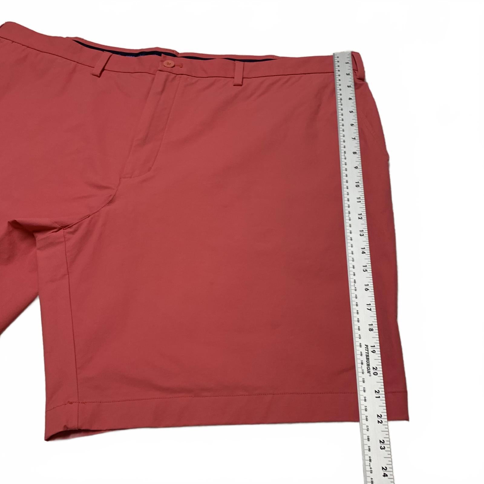 Pantalones cortos casuales Vineyard Vines para hombre, talla 50B, color rojo coral, talla 49