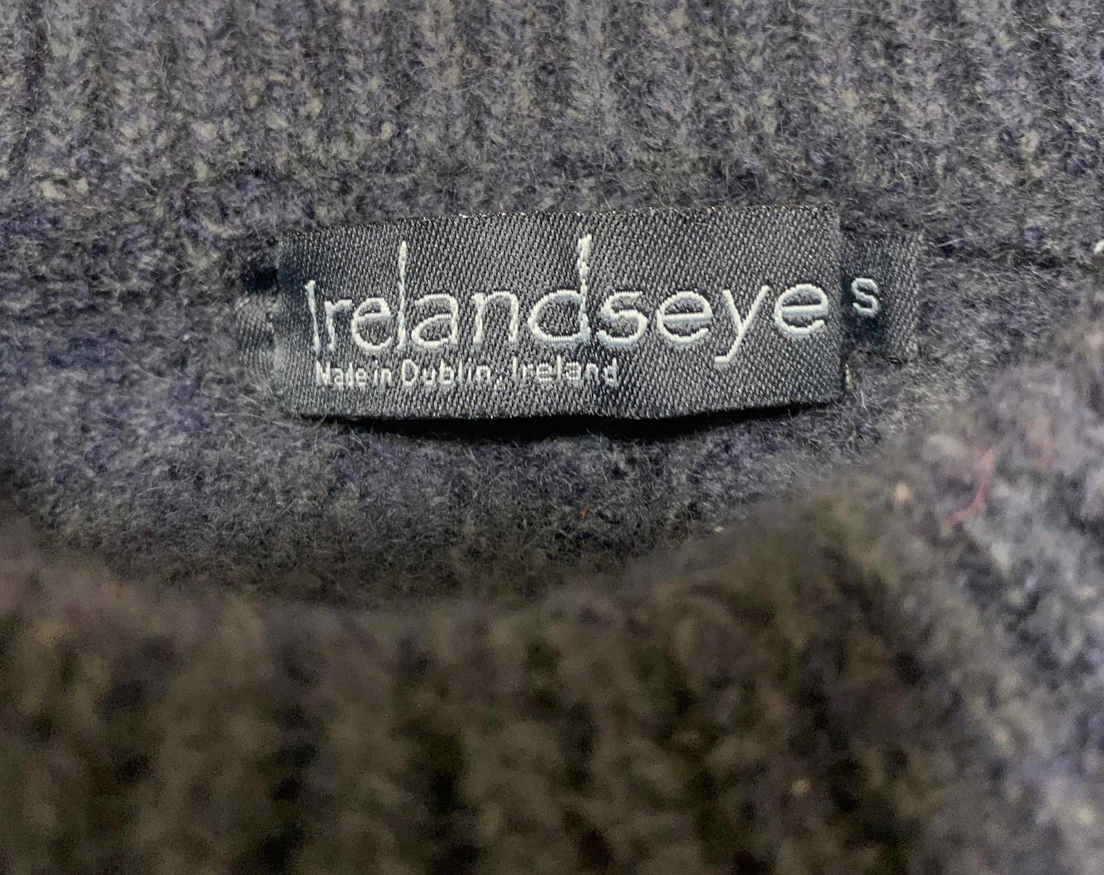 Suéter de punto grisáceo para niño, talla S, de Irelandseye, fabricado en lana tradicional irlandesa