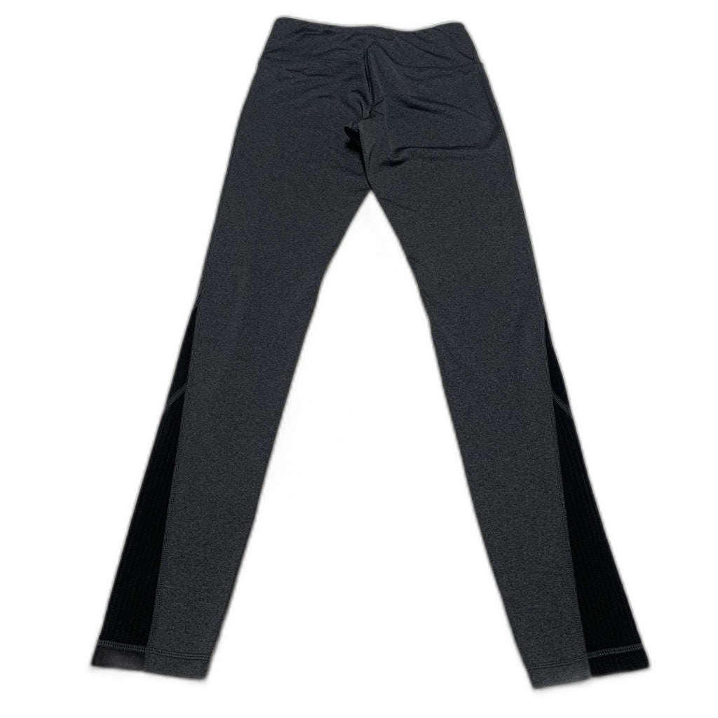 Leggings deportivos Reebok para mujer, talla XS, color gris y negro